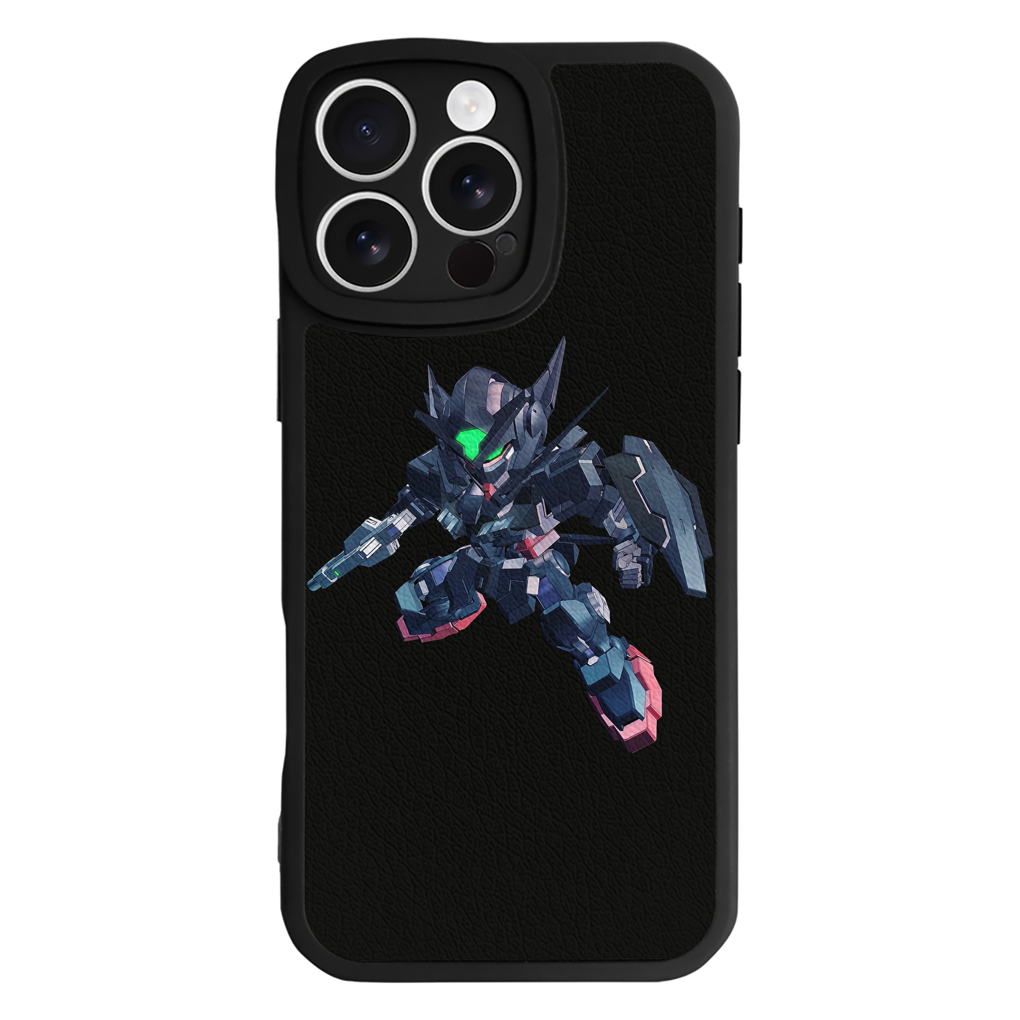 （画像用） 機動戦士ガンダム Mobile Suit Gundam 【iPhone 16シリーズ対応】シリコンスマホケース（レザー調） 材質：シリコン